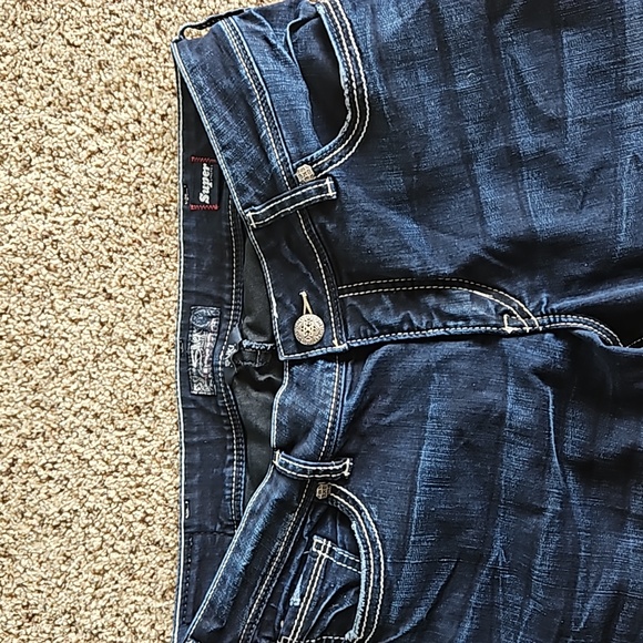 Suki jeans dark wash, like new size 16 - Picture 2 of 6